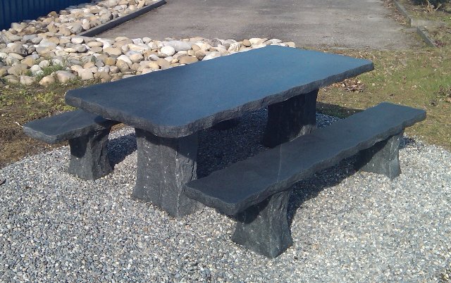 Table de granit jeu complet 220x100 Action 3400.-